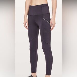Women's Lululemon Purple High-Waisted Tech Leggings